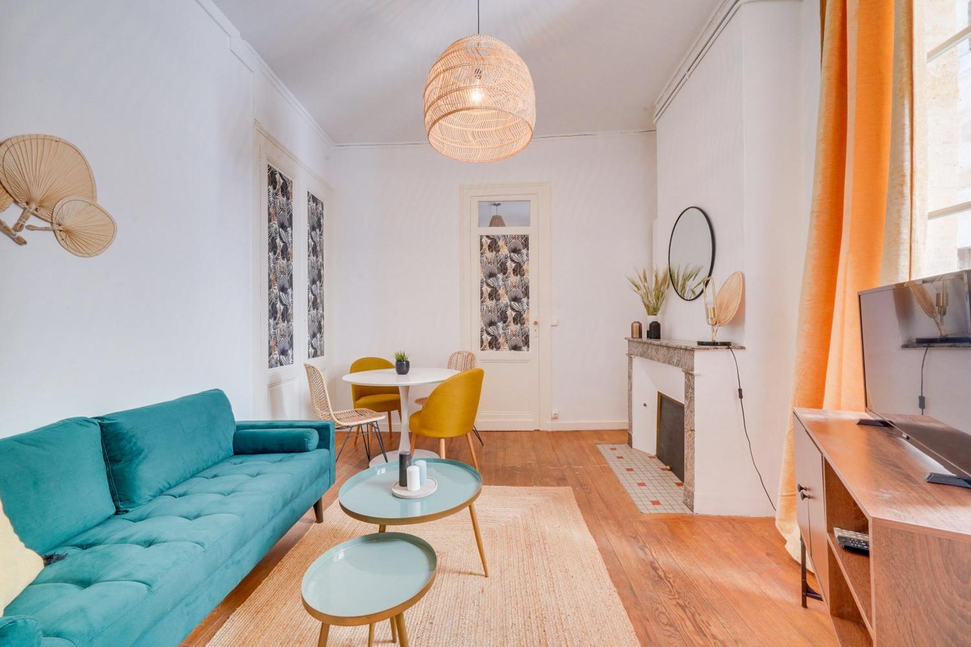 Le New Vintage - Appt En Plein Coeur De Bordeaux Lägenhet Exteriör bild